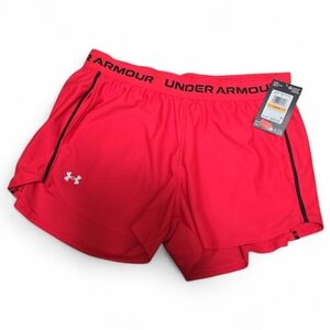 Under Armour Women's Red Athletic Shorts